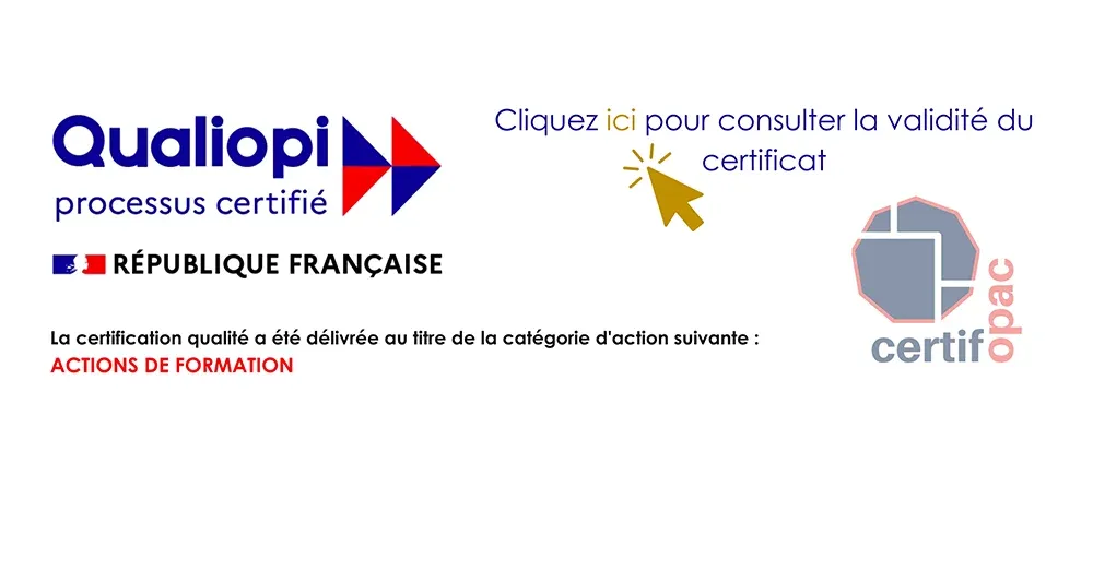 Certification Qualiopi · Agence Web Art