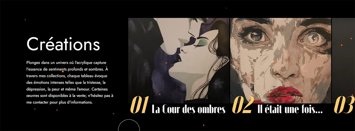 Navigation immersive dans les collections d'œuvres