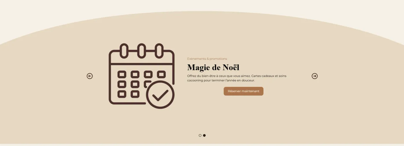 Présentation des prestations de massage